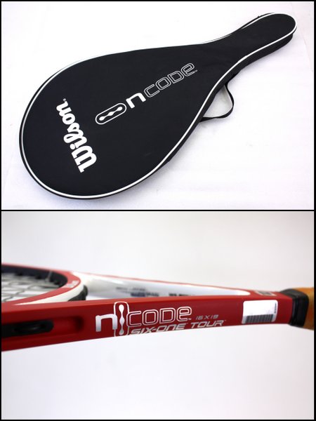 テニス Wilson n code sixone tour ロジャーフェデラーモデル