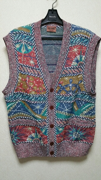 美品）ミッソーニ missoni サマーセーター ベスト ミッソーニ