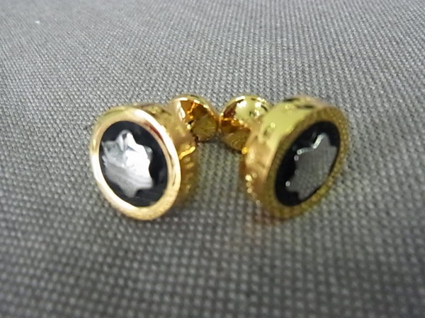 モンブラン MONTBLANC カフス カフリンクス ゴールド ゴールドx