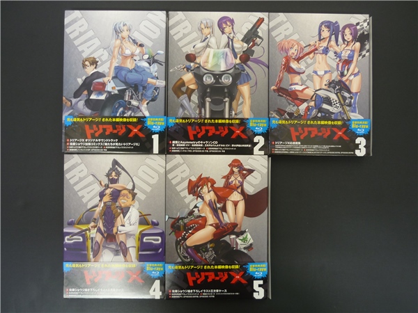 トリアージX Blu-ray 全5巻セット中古 菅18