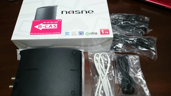 中古 nasne ナスネ 1TB 完品 PS4対応 保証あり