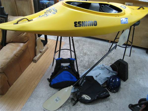 kayak and Eskimo eskimo roll 夏季限定！プールでエスキモーロール 