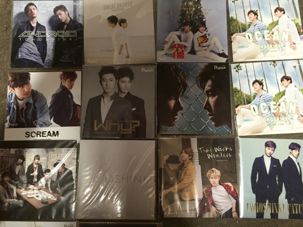 東方神起未開封bigeast限定ミニ会報13冊と新品初回限定CD+DVD