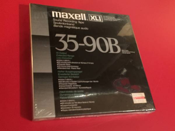未開封品 Maxell XLⅠ 35-90B(N) 7号オープンリールテープ