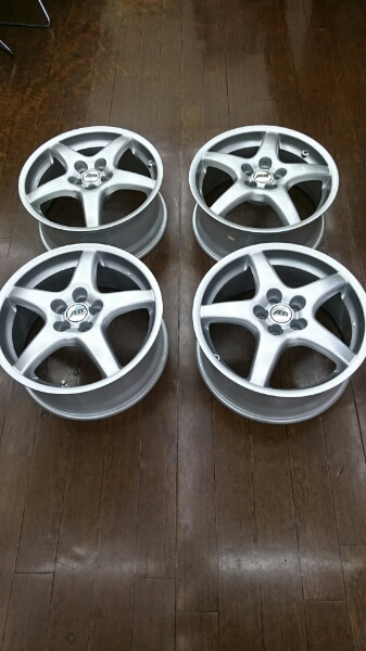 ☆SSR☆インテグラルS1☆17インチ☆8J.9J各2本☆白☆代引OK☆
