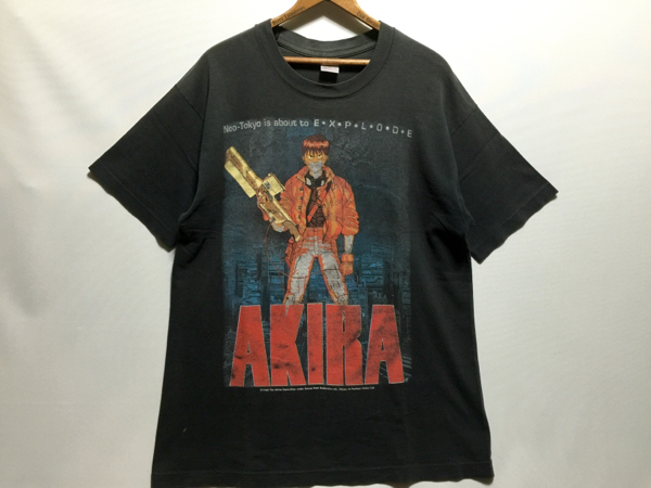 80s AKIRA 金田 Tシャツ アキラ 鉄雄 攻殻機動隊 BUTTSTAIN 半袖