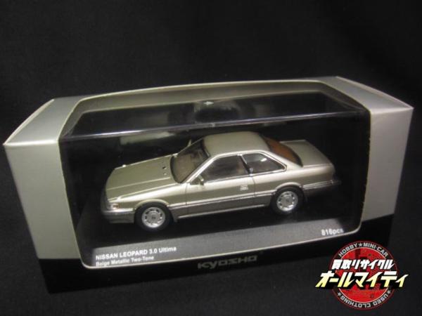 京商 1/43 日産 レパード 3.0 Ultima 1986 ■ LEOPARD 03122BE