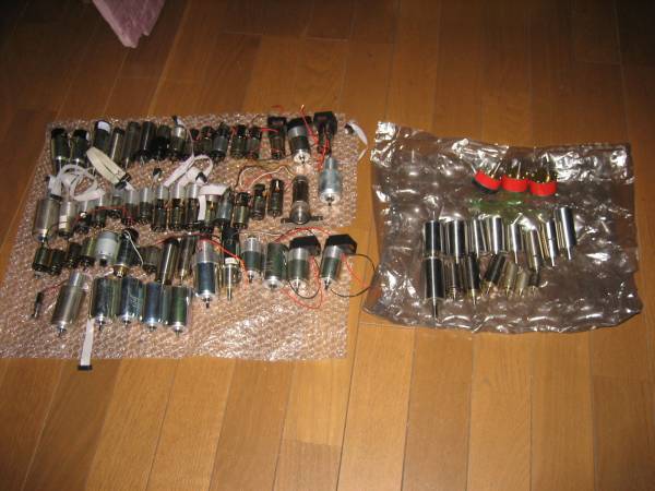 FAULHABER MINIMOTOR DCマイクロモーターとギアが大量です