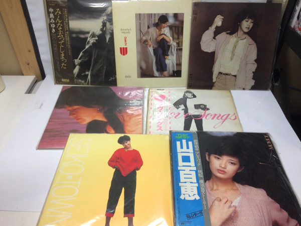 LPレコード 約121枚 中島みゆき 松任谷由実 キャロル 矢沢永吉等