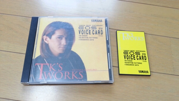 YAMAHA EOS B700 ボイスカード TK's WORKS 小室哲哉 小室哲哉 VOICE CARD TK400 EOS B700 ヤマハ TK'S WORKS YAMAHA YAMAHA