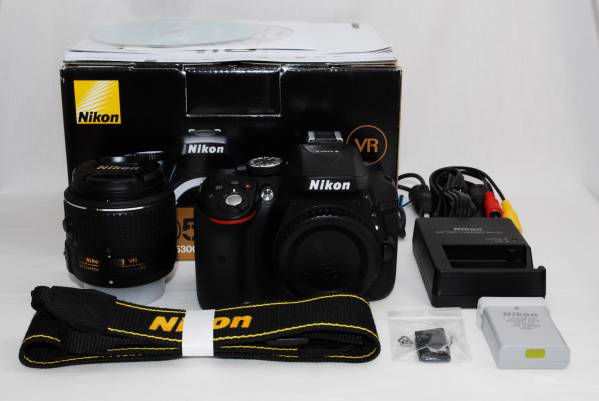 極美 ニコン Nikon D5300 18-55 VR II レンズキット 付属品完備