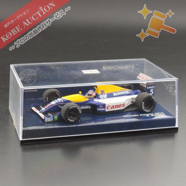 □ MINICHAMPS N.マンセル ウィリアムズルノー FW14 1991 1/43 □ MINICHAMPS N.マンセル ウィリアムズルノー FW14 1991 1/43