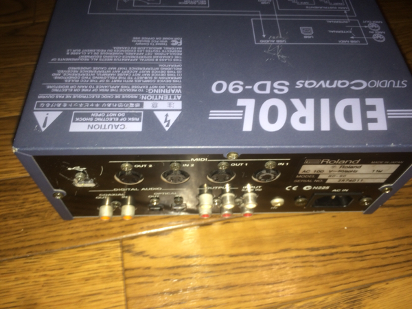 ローランド/Roland EDIROL SD-90 DTM DAW STUDIO Canvas