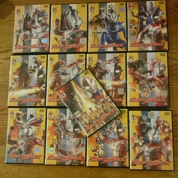 中古DVD★ウルトラマンメビウス　全13巻　【レンタル落ち】