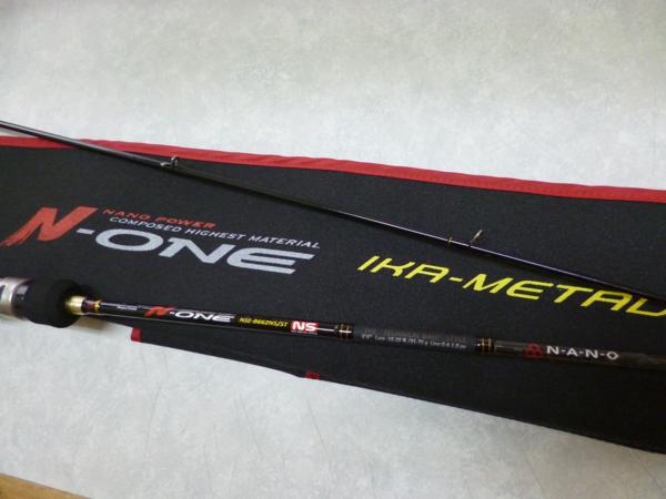メジャークラフト N-ONE イカメタル ロッドB662NS/ST ○メジャークラフト！N-ONE イカメタル NSE-B662NS/ST ☆程度良 【公式