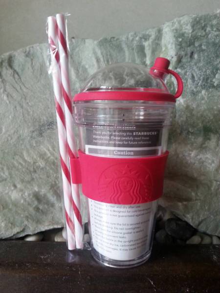 スターバックス ホリデーキャンディケイン ウォーターボトル