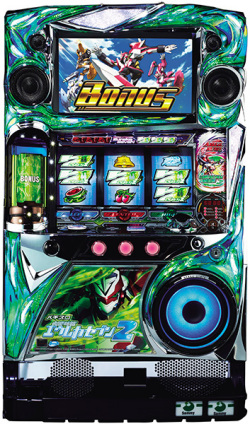 パチスロ交響詩篇エウレカセブン2（サミー）☆不要機付☆ パチスロ
