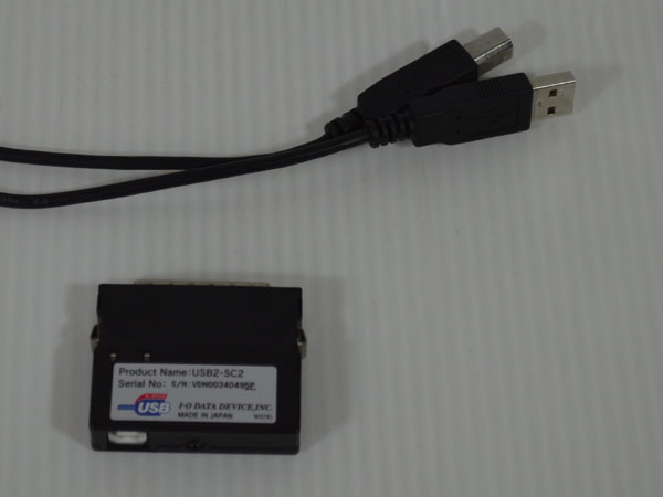 I O DATA USB2-SC2 SCSI機器用コンバータ usb 変換 SCSI コンピュータ