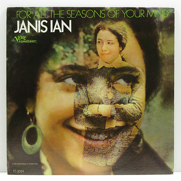 白プロモ！Acid Folk 名盤 ★ Janis Ian / For All The Seasons
