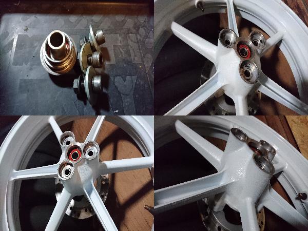 RS125 NX4 NF リアホイール