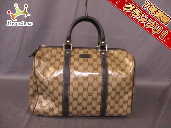グッチ ハンドバッグ クリスタルGG 265697 GUCCI