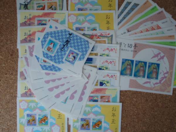 送料込■未使用切手　額面10，720円■