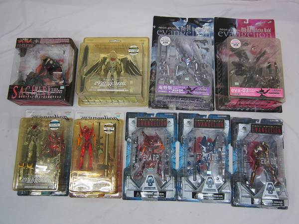 未開封 海洋堂/XEBEC エヴァ 零号機，改，弐号機，庵野版04他[梱1.0