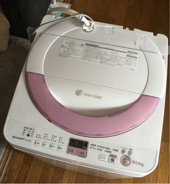 通販 シャープ 洗濯機ピンク ES-GE60N-P シャープ 中古 6 0kg SHARP 全