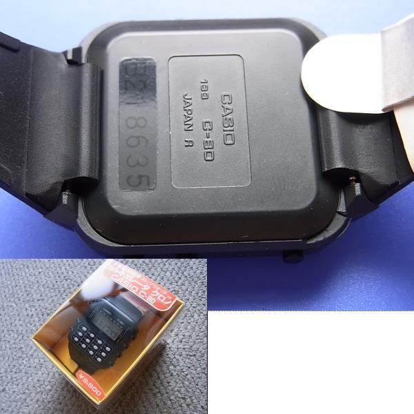 ◇カシオ 古いデジタル カルキュレータ クロノ [C-80] 美品 ◇記載事項