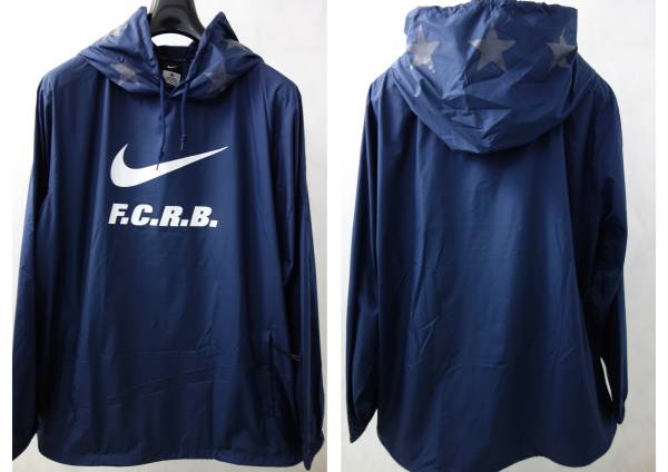 新品・未使用 2015-16AW FCRB PACKABLE BIG ANORAK ネイビー XL