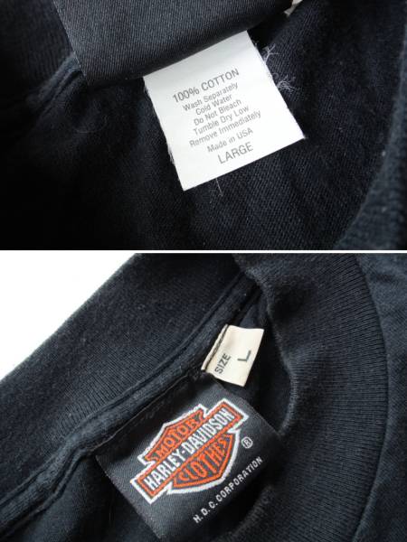 ハーレーダビッドソン ミルウォーキー ディーラーTシャツ 90s