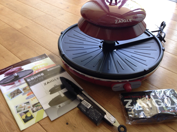 美品／赤外線ザイグル・サークルロースター（ホットプレート）_1