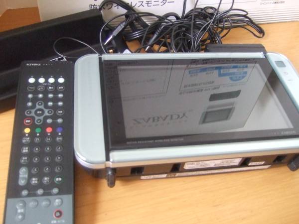 ツインバード防水ワイヤレスモニターVW-J707お風呂でテレビ テレビ