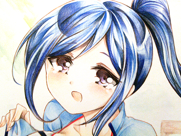 同人手描きイラスト ラブライブ サンシャイン 松浦果南 手描きイラスト 売買されたオークション情報 Yahooの商品情報をアーカイブ公開 オークファン Aucfan Com