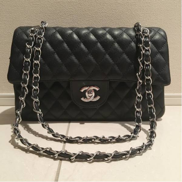 送無！ シャネル マトラッセ バッグ キャビアスキン ノベルティ CHANEL