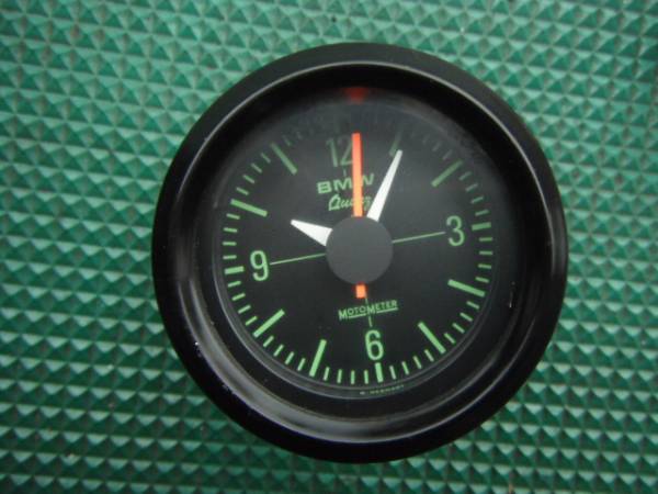 BMW R100RS　純正アナログ時計 実動品 （RT R80 クォーツ 希少！