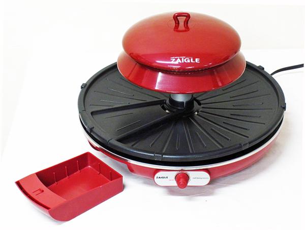 JAPAN-ZAIGLE ザイグルグリル 赤外線サークルロースター 赤 中古_3