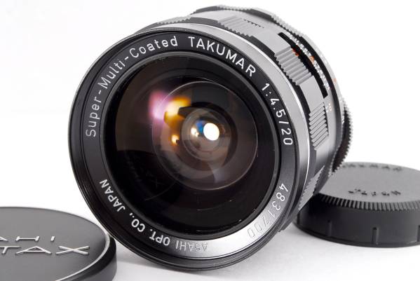 希少☆銘玉 極上品 Super-Multi-Coated TAKUMAR 20mm F4.5 M42