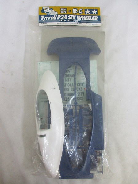 タミヤ RCパーツ 1/10 タイレルP3 6ホイラー スペアボディ[梱0.2