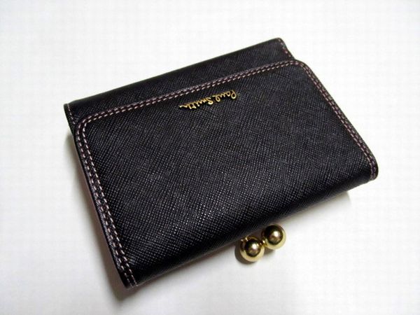 新品/箱有ポールスミスPaulSmith 三つ折り財布 クロスグレイン