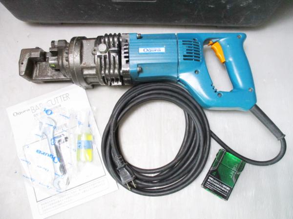 エ清i741オグラ 電動油圧式鉄筋切断機 HBC-816 二重絶縁 50/60Hz