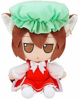 東方project ふもふもちぇん ぬいぐるみ GIFT 橙 グッズ