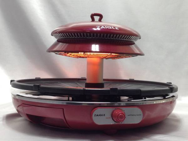 ★ 煙のない炭火焼きの旨さ ザイグルグリル　赤外線ロースター y_1