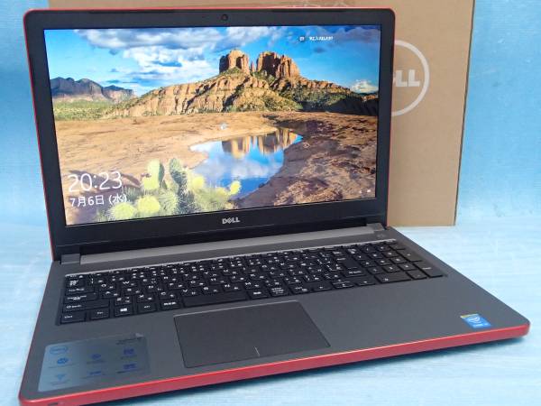 ☆DELL Inspiron 15（5558）i3-5005U/4GB/1TB/DVDマルチ/レッド Dell