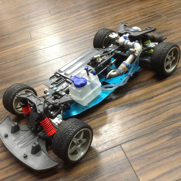 タミヤ 1/8 エンジンカー TGX Mk1 OP多数仕様 タミヤ1/8エンジンカー