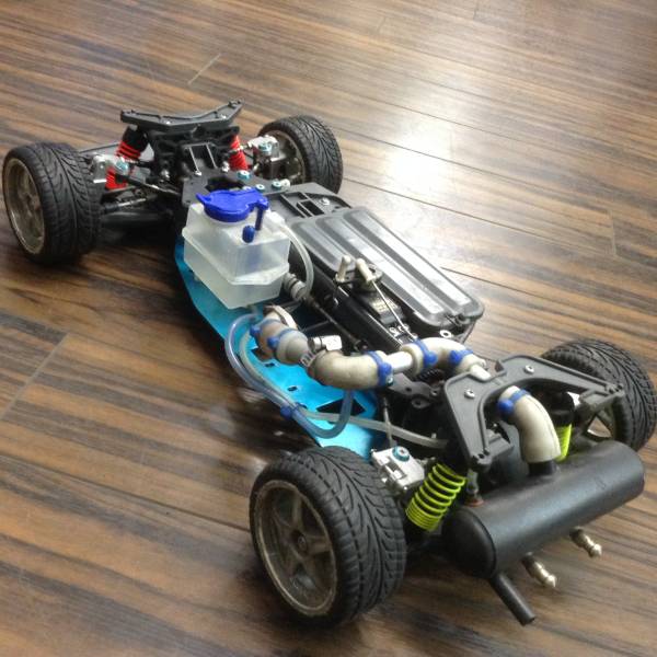 タミヤ 1/8 エンジンカー TGX Mk1 OP多数仕様 タミヤ1/8エンジンカー