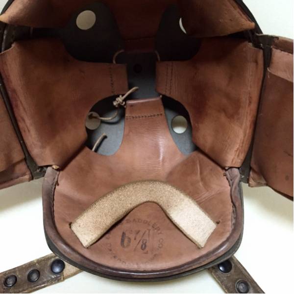 実物 美品WWII US ARMY タンカーズヘルメット6 7/8 タンカース