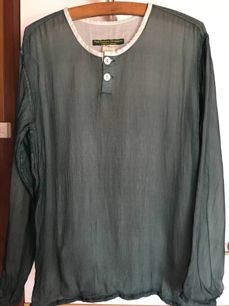 ポールハーデン paulharnden MensGrandpashirt グランパシャツ