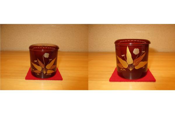 茶道具】蔦蒔絵棗 辻石斎作 【公式通販】
