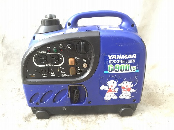 ヤンマー インバーター発電機 - Yahoo!オークション G900is 1円現状